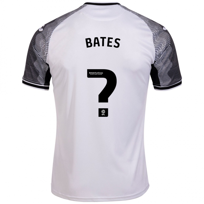 Criança Camisola Mitchell Bates #0 Branco Principal 2023/24 Camisa Brasil