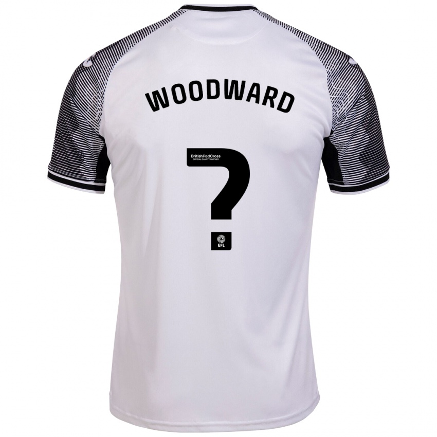 Criança Camisola Thomas Woodward #0 Branco Principal 2023/24 Camisa Brasil