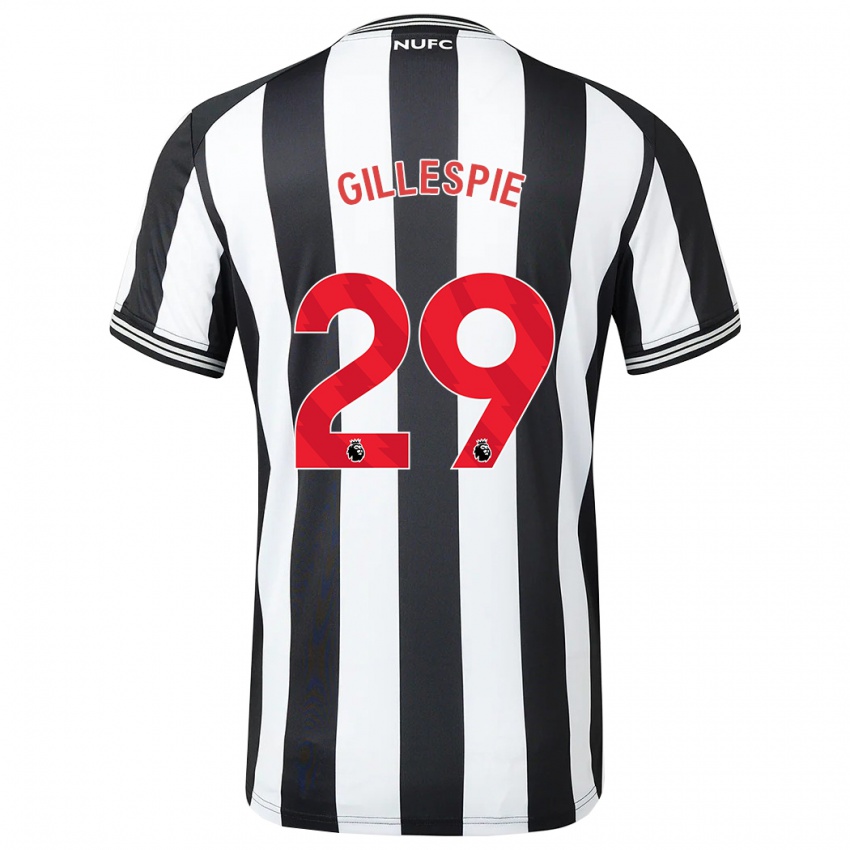 Criança Camisola Mark Gillespie #29 Preto Branco Principal 2023/24 Camisa Brasil