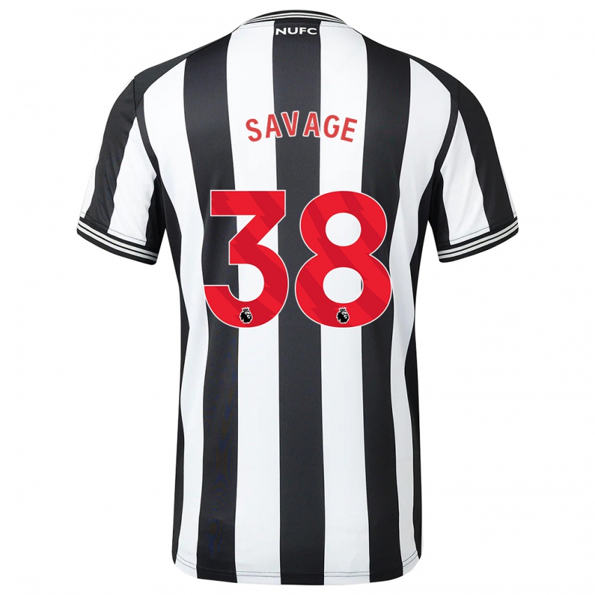 Criança Camisola Remi Savage #38 Preto Branco Principal 2023/24 Camisa Brasil