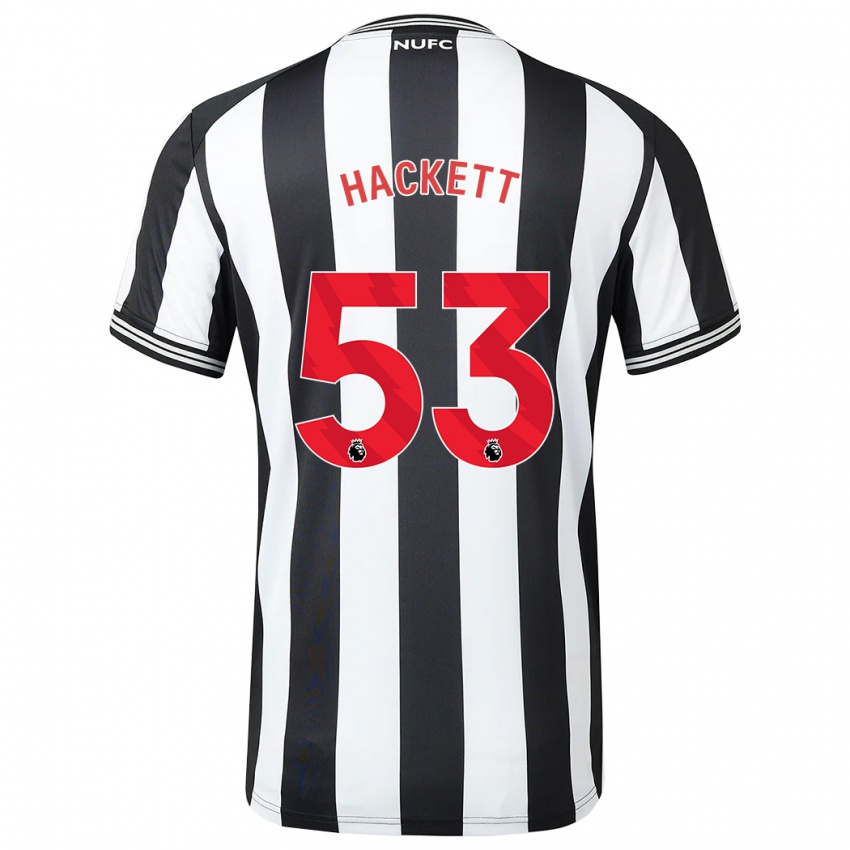 Criança Camisola Jordan Hackett #53 Preto Branco Principal 2023/24 Camisa Brasil