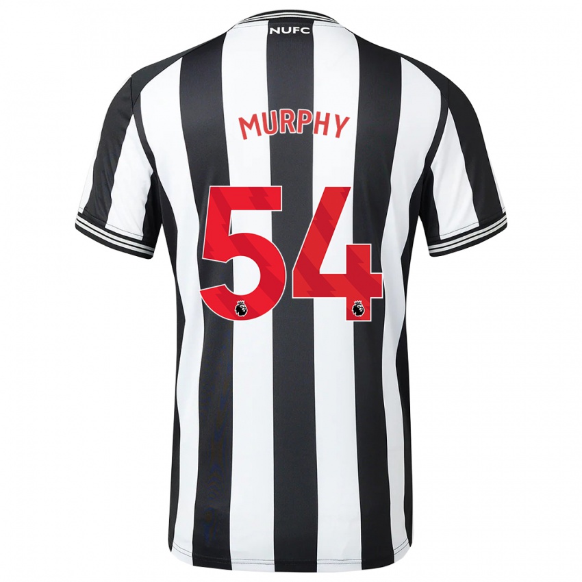 Criança Camisola Alex Murphy #54 Preto Branco Principal 2023/24 Camisa Brasil