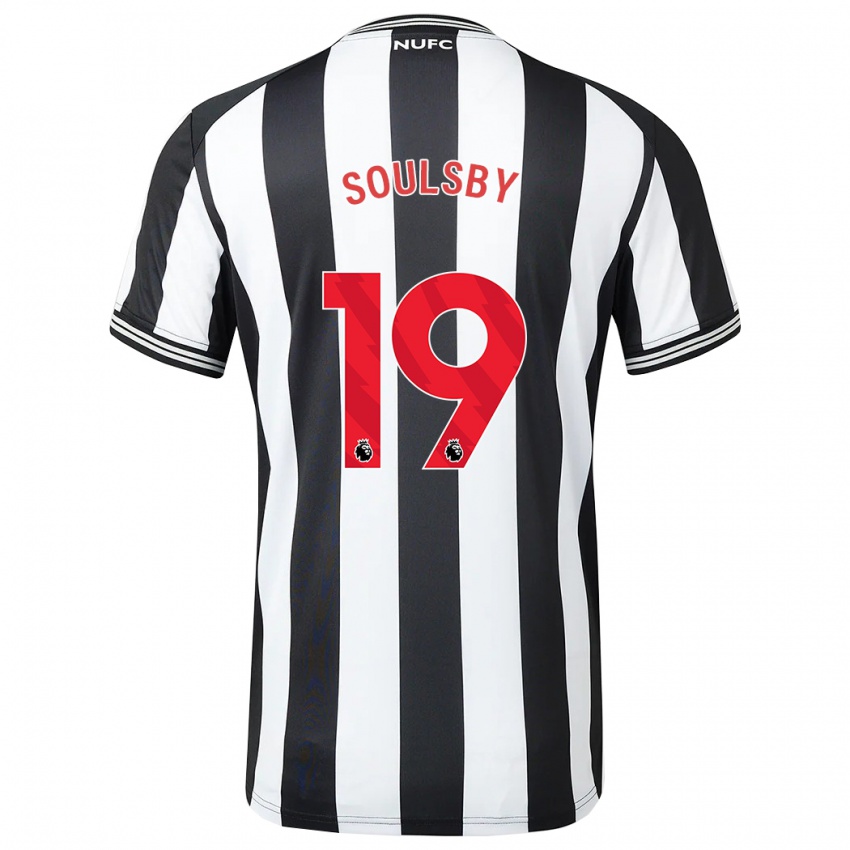 Criança Camisola Anna Soulsby #19 Preto Branco Principal 2023/24 Camisa Brasil