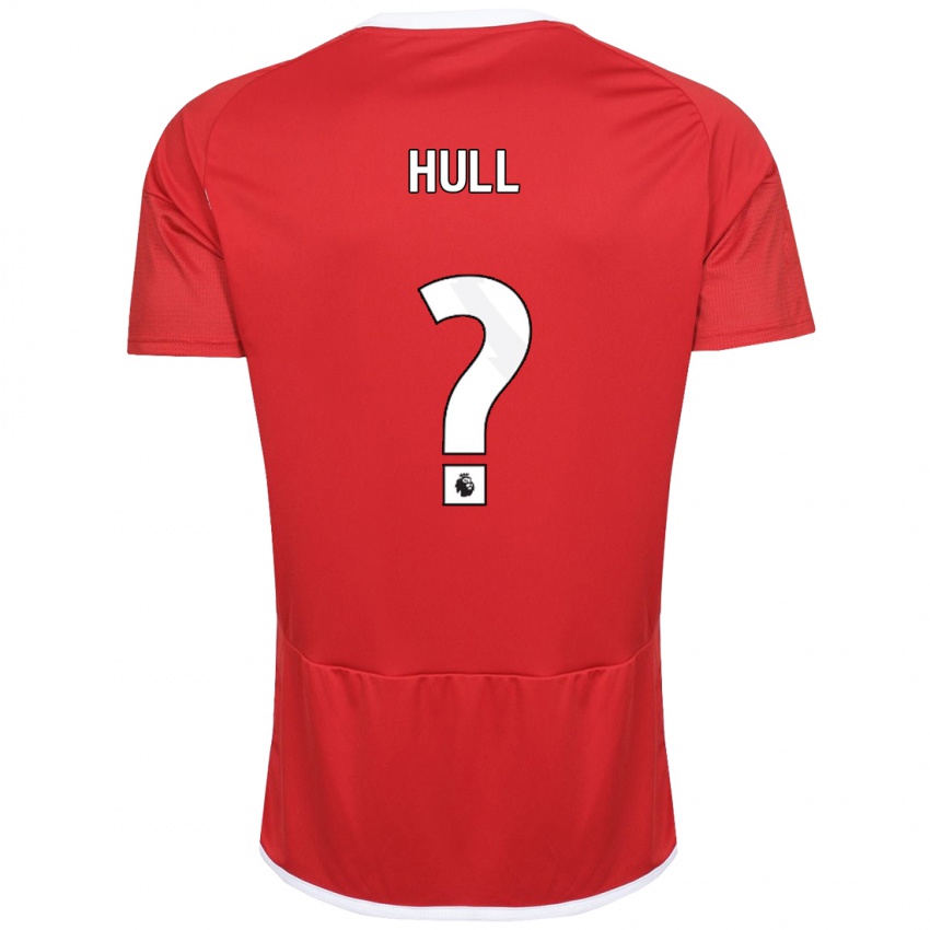 Criança Camisola Ethan Hull #0 Vermelho Principal 2023/24 Camisa Brasil