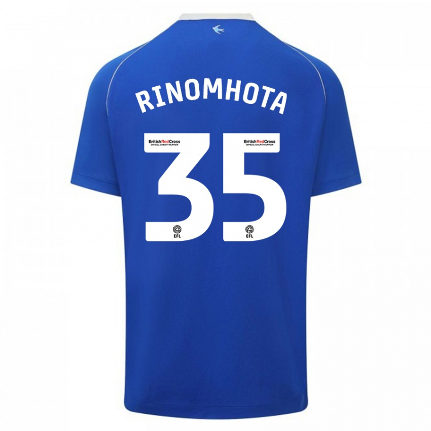 Criança Camisola Andy Rinomhota #35 Azul Principal 2023/24 Camisa Brasil