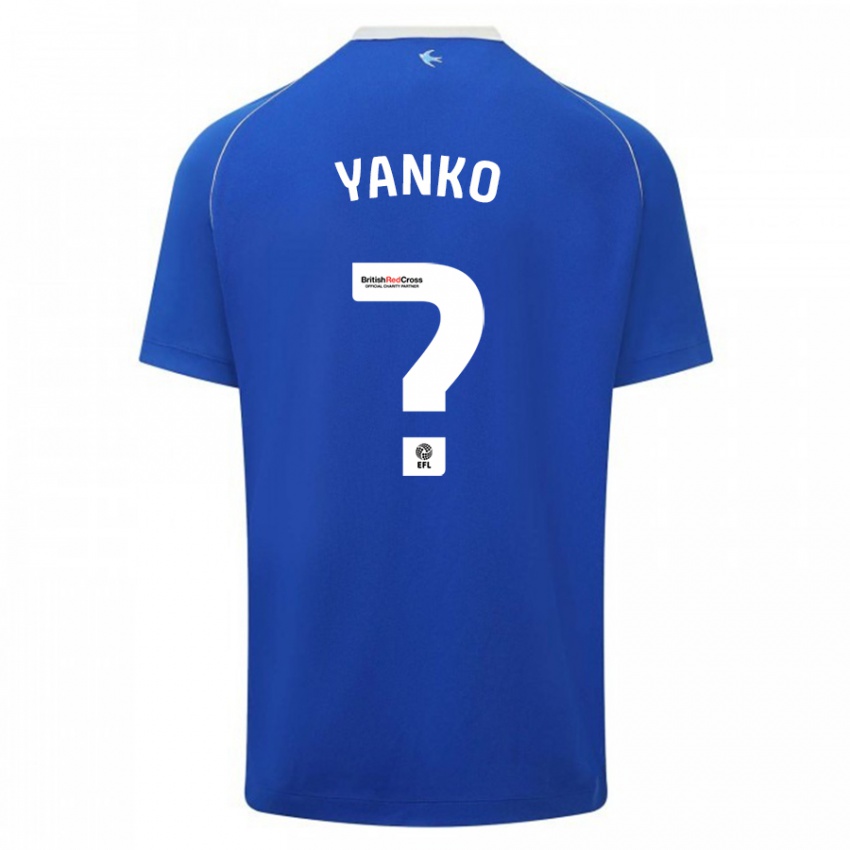 Criança Camisola Nativ Yanko #0 Azul Principal 2023/24 Camisa Brasil