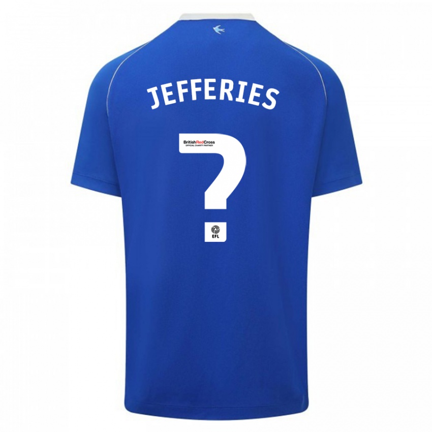 Criança Camisola Isaac Jefferies #0 Azul Principal 2023/24 Camisa Brasil