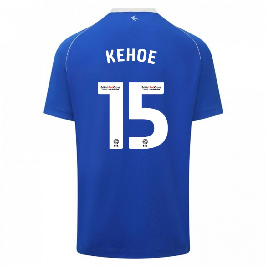 Criança Camisola Molly Kehoe #15 Azul Principal 2023/24 Camisa Brasil