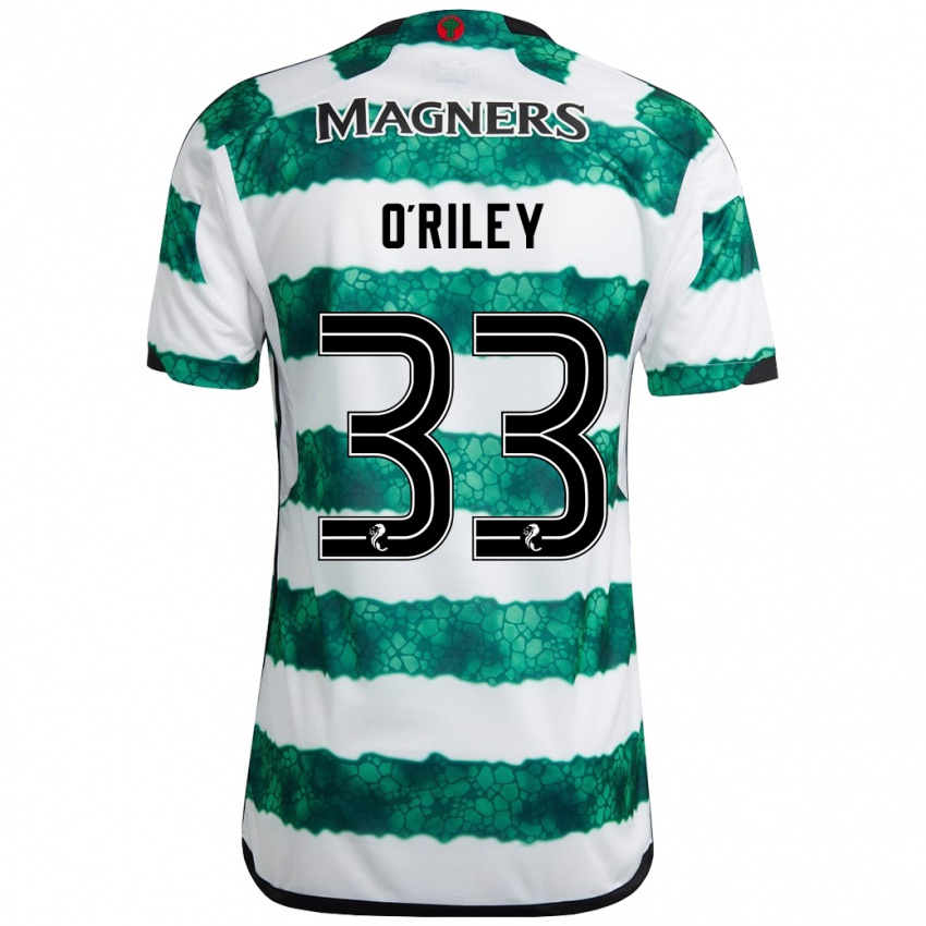 Criança Camisola Matt O'riley #33 Verde Principal 2023/24 Camisa Brasil