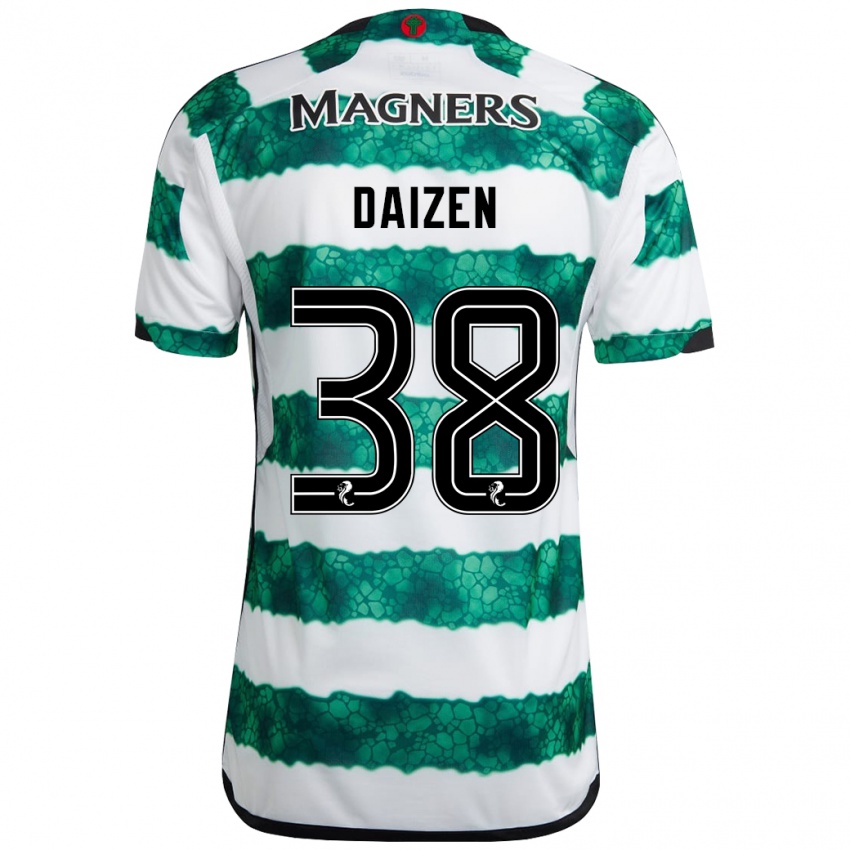 Criança Camisola Daizen Maeda #38 Verde Principal 2023/24 Camisa Brasil