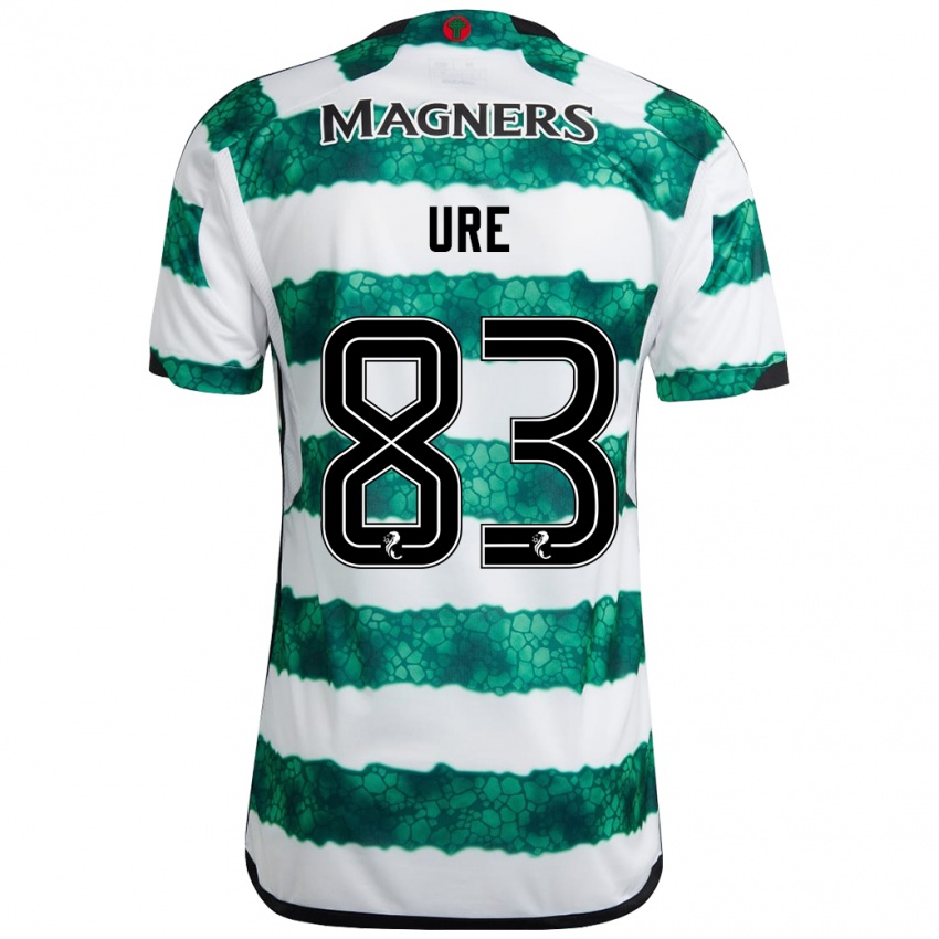 Criança Camisola Kyle Ure #83 Verde Principal 2023/24 Camisa Brasil