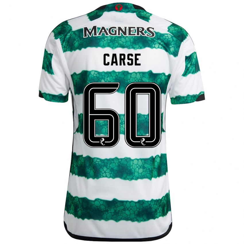 Criança Camisola Mackenzie Carse #60 Verde Principal 2023/24 Camisa Brasil