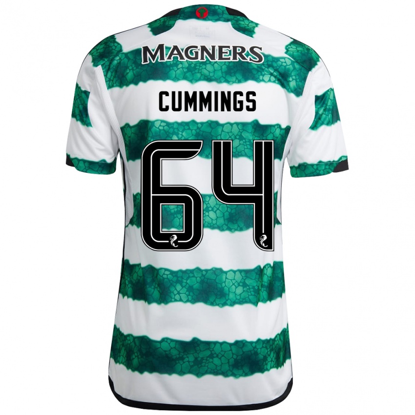 Criança Camisola Daniel Cummings #64 Verde Principal 2023/24 Camisa Brasil