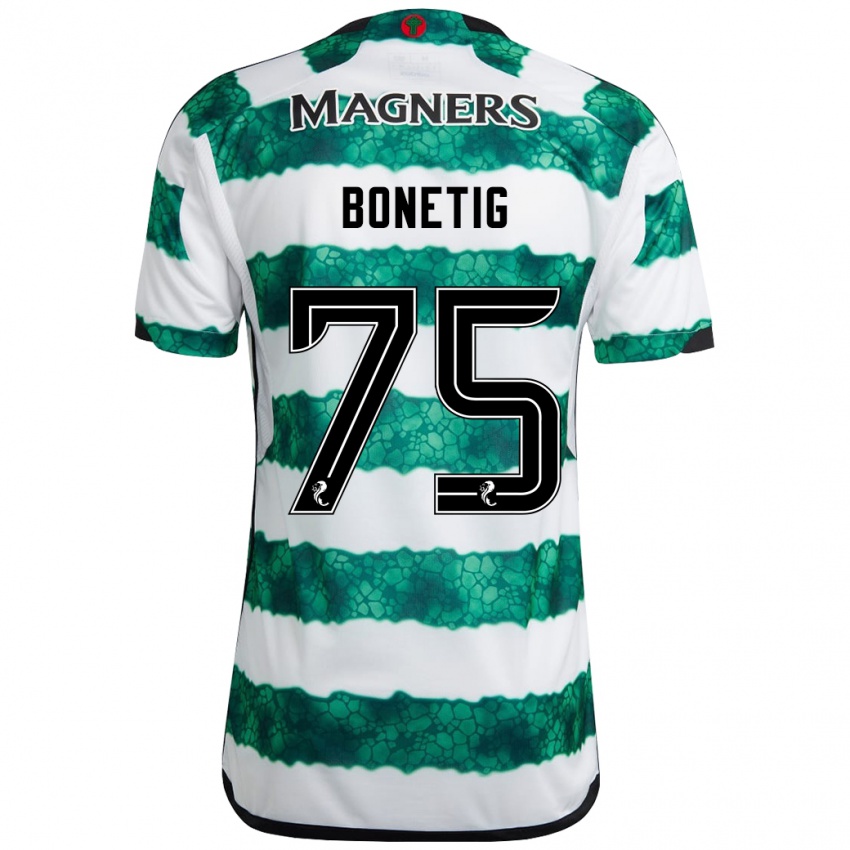 Criança Camisola Liam Bonetig #75 Verde Principal 2023/24 Camisa Brasil