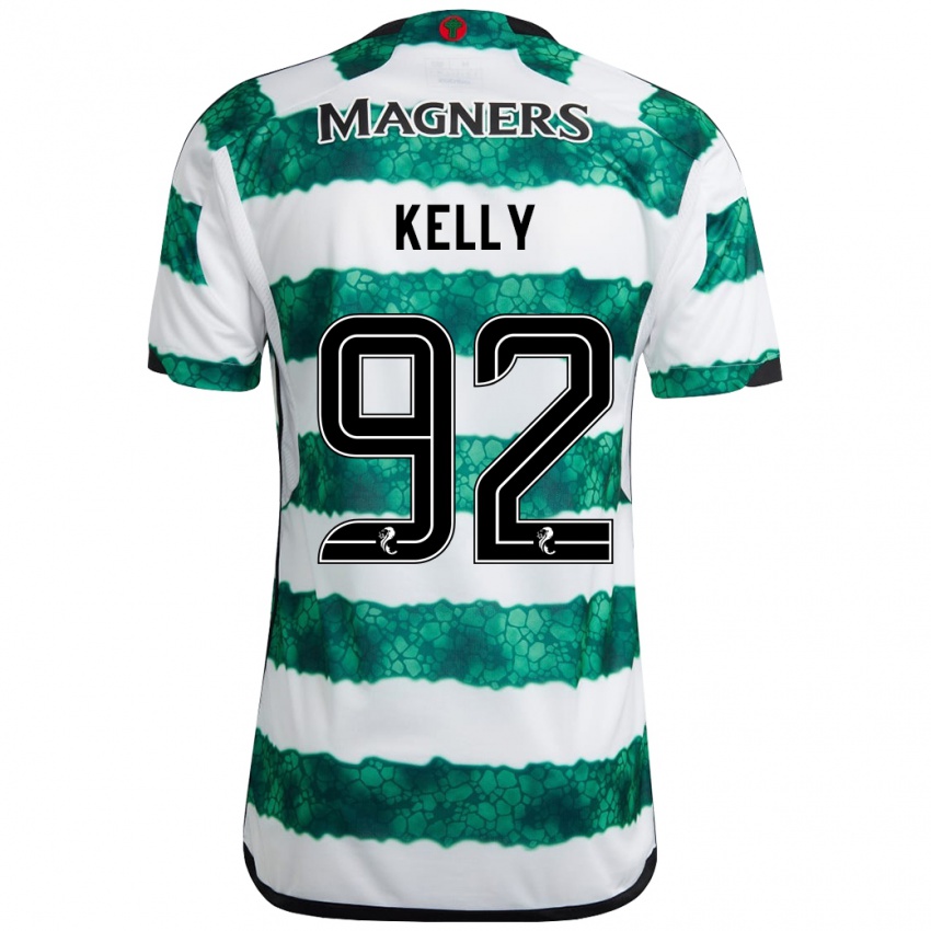 Criança Camisola Daniel Kelly #92 Verde Principal 2023/24 Camisa Brasil