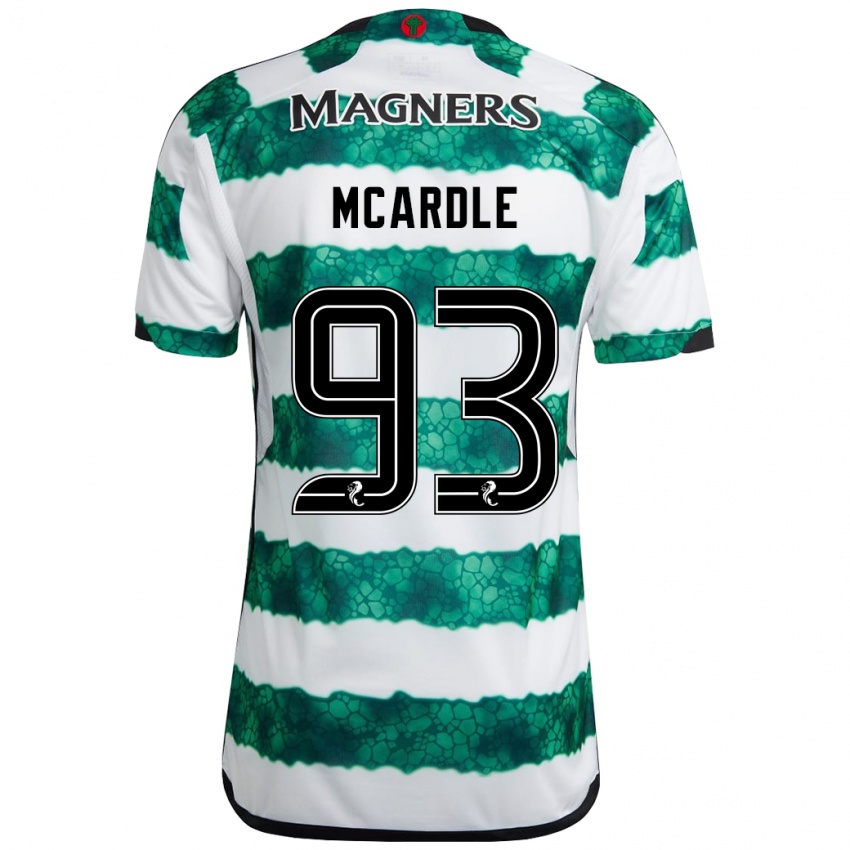 Criança Camisola Sean Mcardle #93 Verde Principal 2023/24 Camisa Brasil