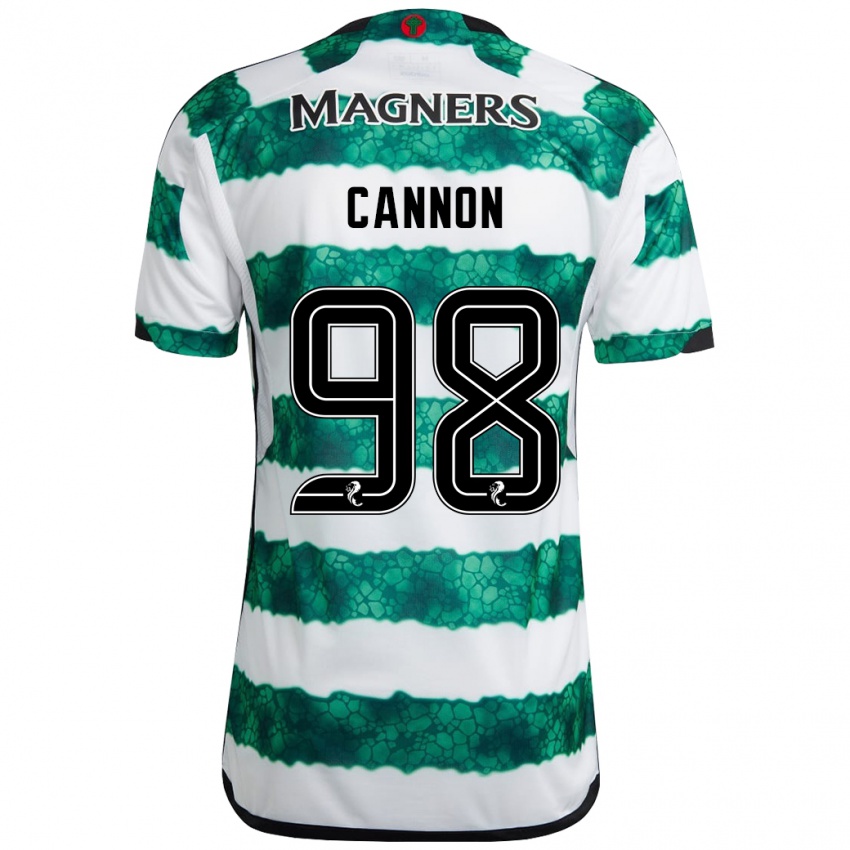 Criança Camisola Aidan Cannon #98 Verde Principal 2023/24 Camisa Brasil