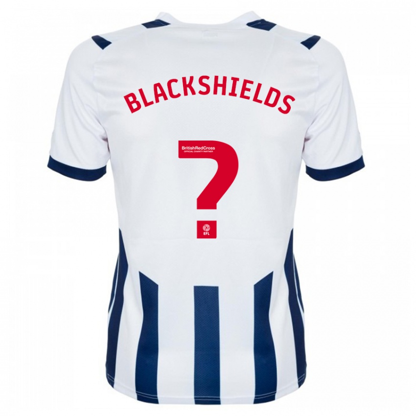 Criança Camisola Charlie Blackshields #0 Branco Principal 2023/24 Camisa Brasil