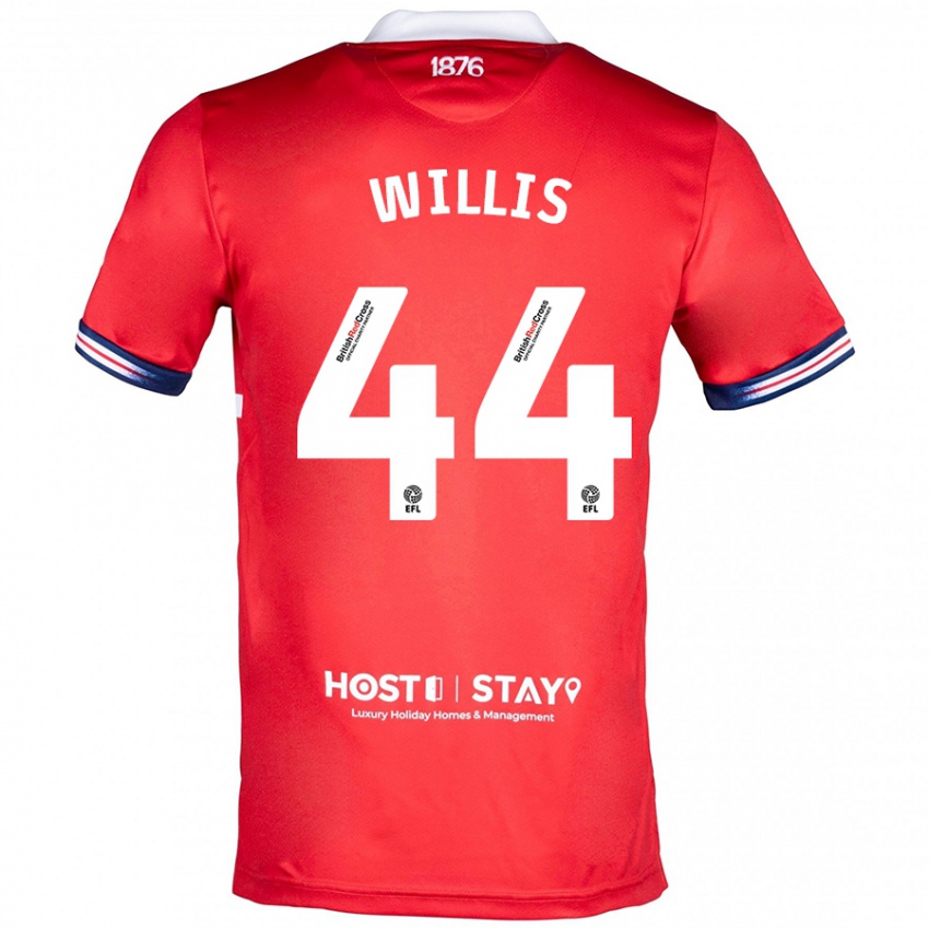 Criança Camisola Pharrell Willis #44 Vermelho Principal 2023/24 Camisa Brasil
