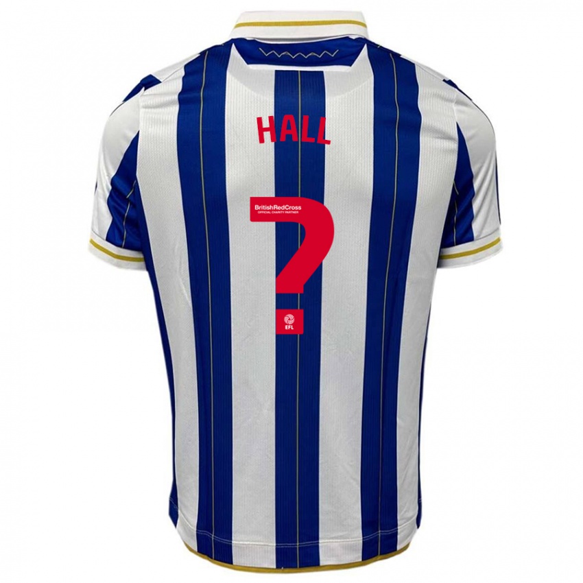 Criança Camisola Jack Hall #0 Branco Azulado Principal 2023/24 Camisa Brasil