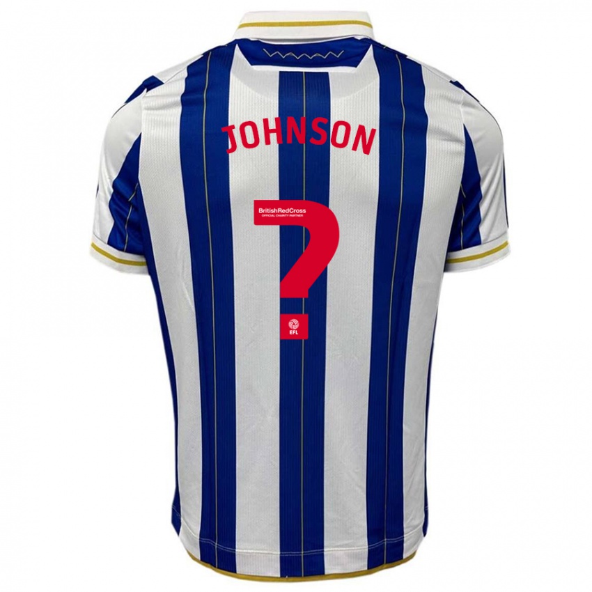 Criança Camisola Reece Johnson #0 Branco Azulado Principal 2023/24 Camisa Brasil