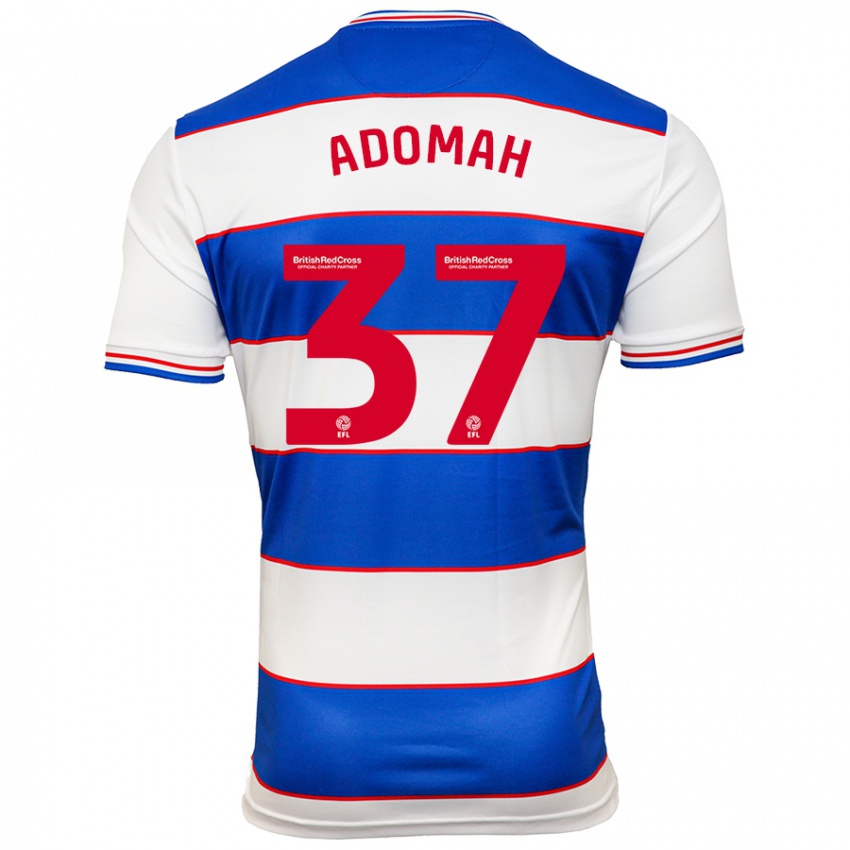 Criança Camisola Albert Adomah #37 Branco Azul Principal 2023/24 Camisa Brasil