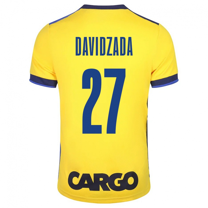 Criança Camisola Ofir Davidzada #27 Amarelo Principal 2023/24 Camisa Brasil