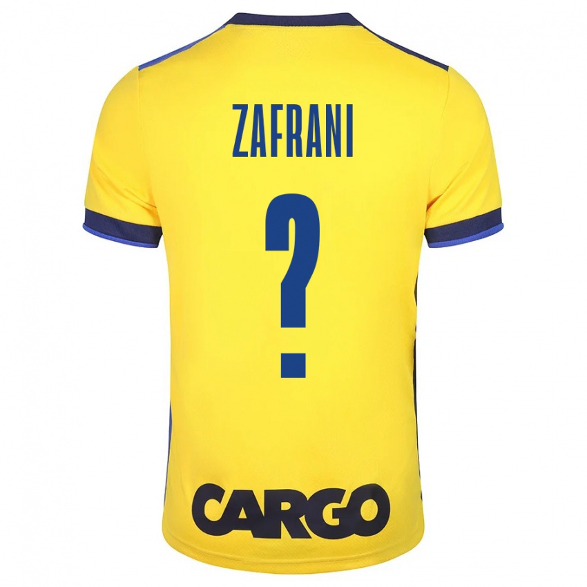 Criança Camisola Itay Zafrani #0 Amarelo Principal 2023/24 Camisa Brasil