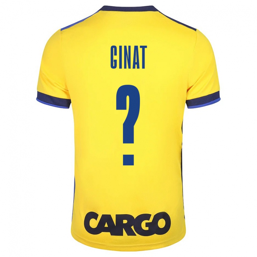 Criança Camisola Eran Ginat #0 Amarelo Principal 2023/24 Camisa Brasil