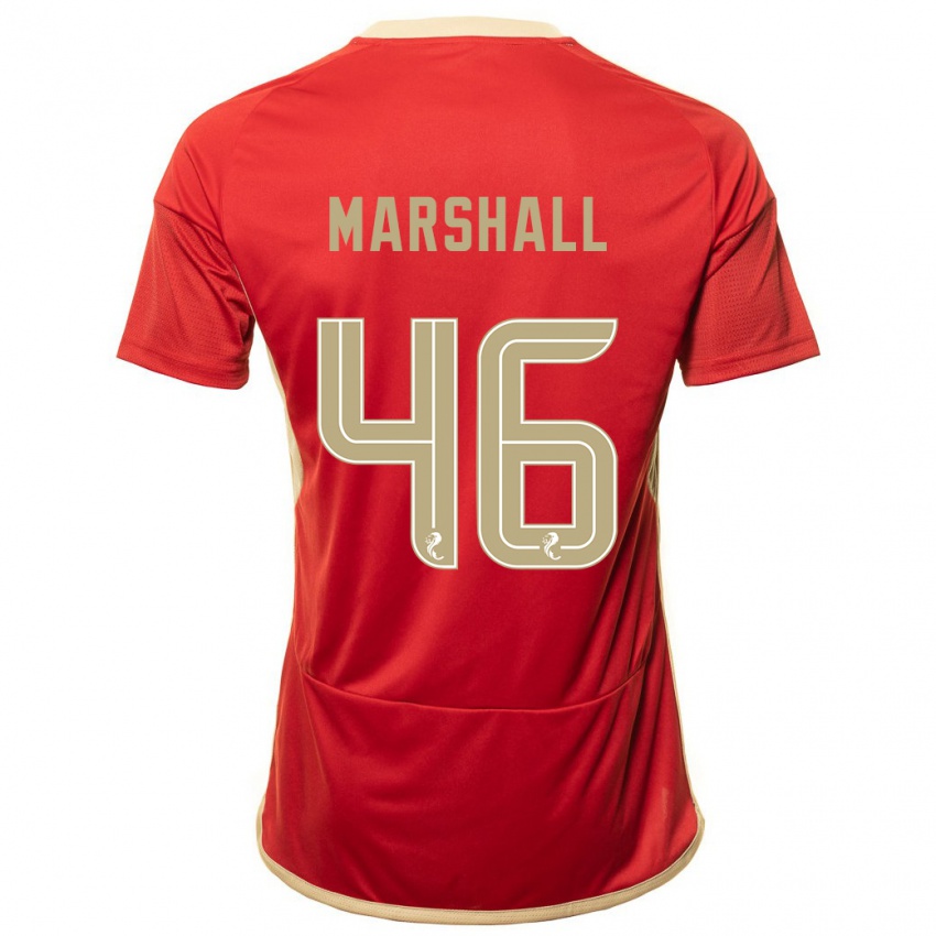 Criança Camisola Findlay Marshall #46 Vermelho Principal 2023/24 Camisa Brasil