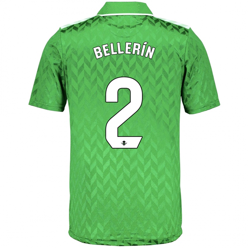 Criança Camisola Hector Bellerin #2 Verde Alternativa 2023/24 Camisa Brasil