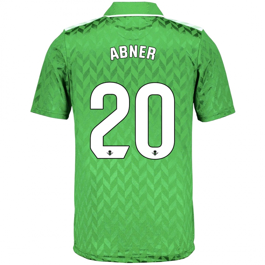 Criança Camisola Abner #20 Verde Alternativa 2023/24 Camisa Brasil