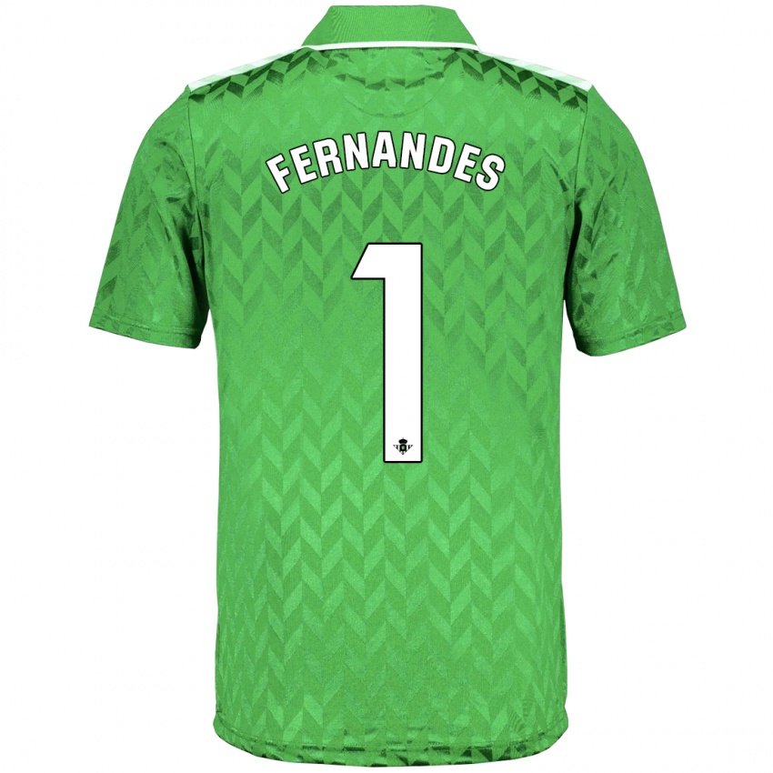 Criança Camisola Guilherme Fernandes #1 Verde Alternativa 2023/24 Camisa Brasil