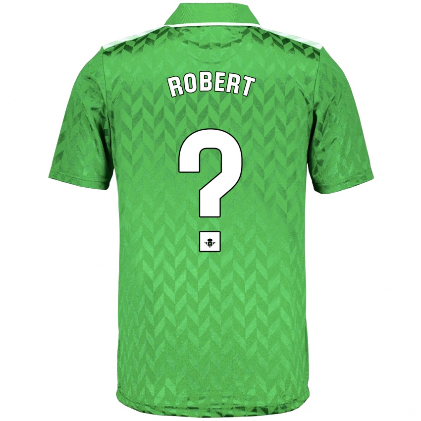 Criança Camisola Jaime Robert #0 Verde Alternativa 2023/24 Camisa Brasil