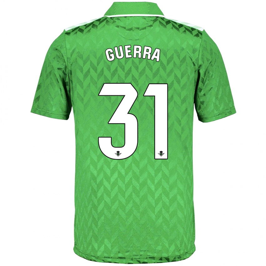 Criança Camisola Ana Guerra Morcillo #31 Verde Alternativa 2023/24 Camisa Brasil