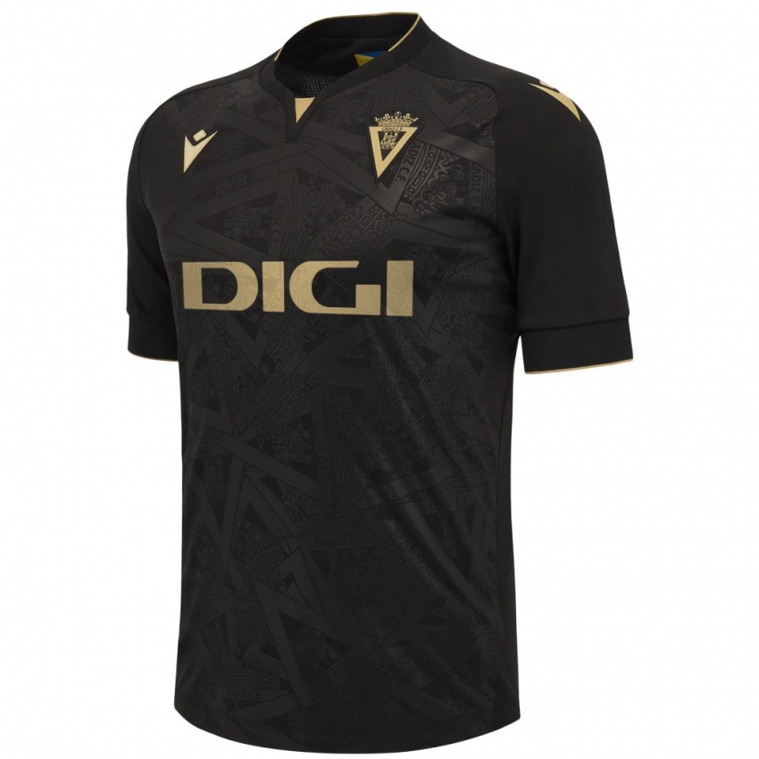 Criança Camisola Rubén Cano #0 Preto Alternativa 2023/24 Camisa Brasil