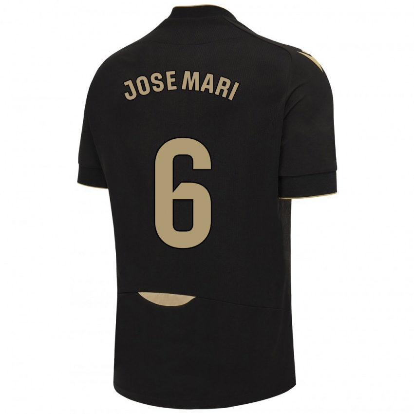 Criança Camisola José Mari #6 Preto Alternativa 2023/24 Camisa Brasil