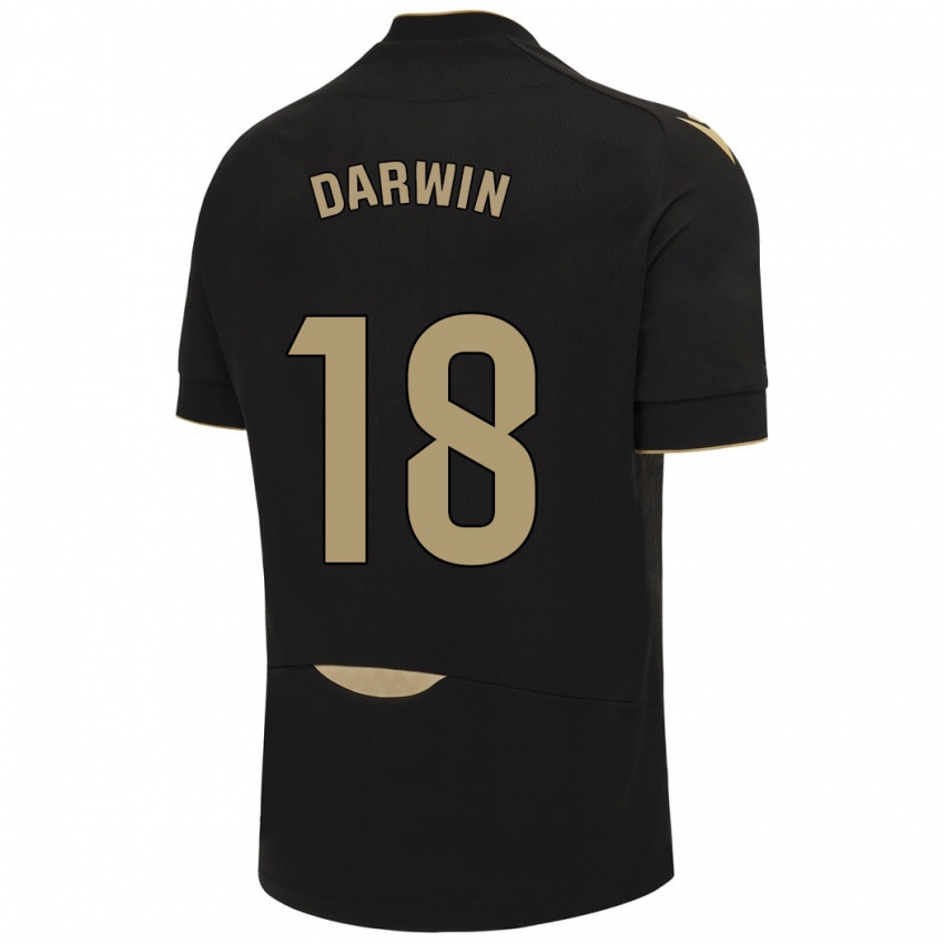 Criança Camisola Darwin Machís #18 Preto Alternativa 2023/24 Camisa Brasil