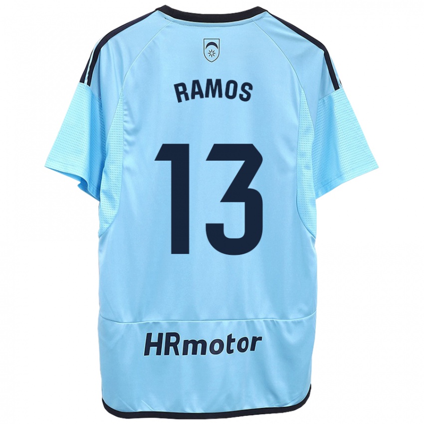 Criança Camisola Darío Ramos #13 Azul Alternativa 2023/24 Camisa Brasil