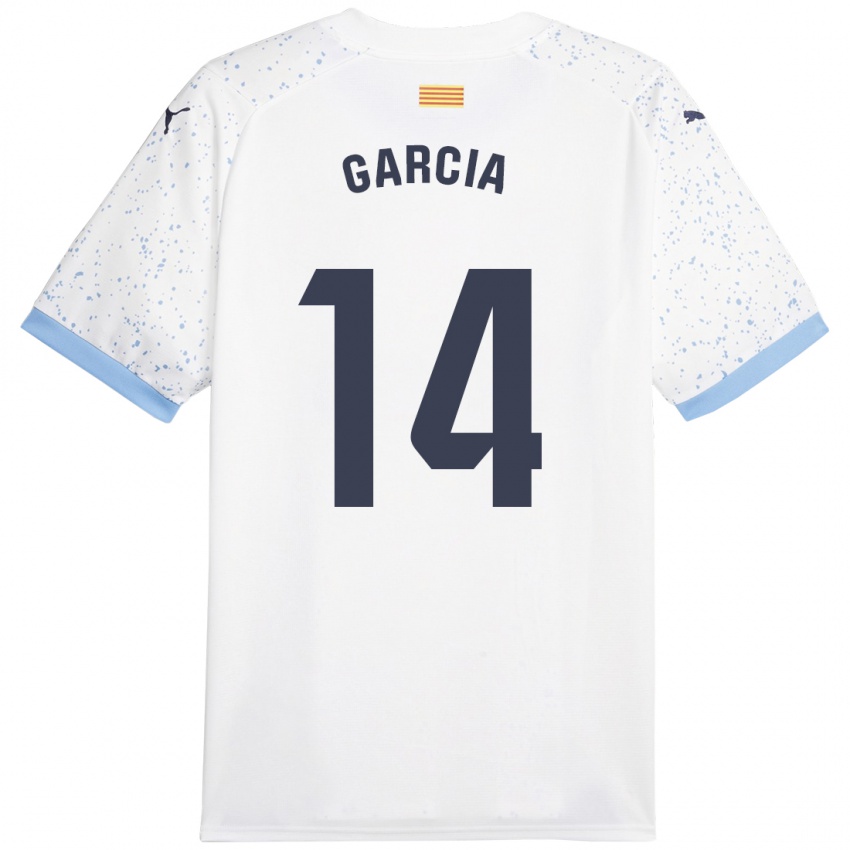 Criança Camisola Aleix García #14 Branco Alternativa 2023/24 Camisa Brasil