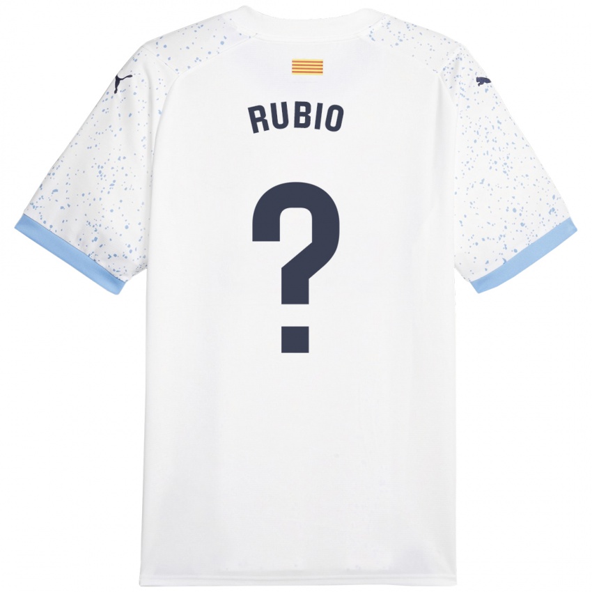 Criança Camisola Albert Rubio #0 Branco Alternativa 2023/24 Camisa Brasil