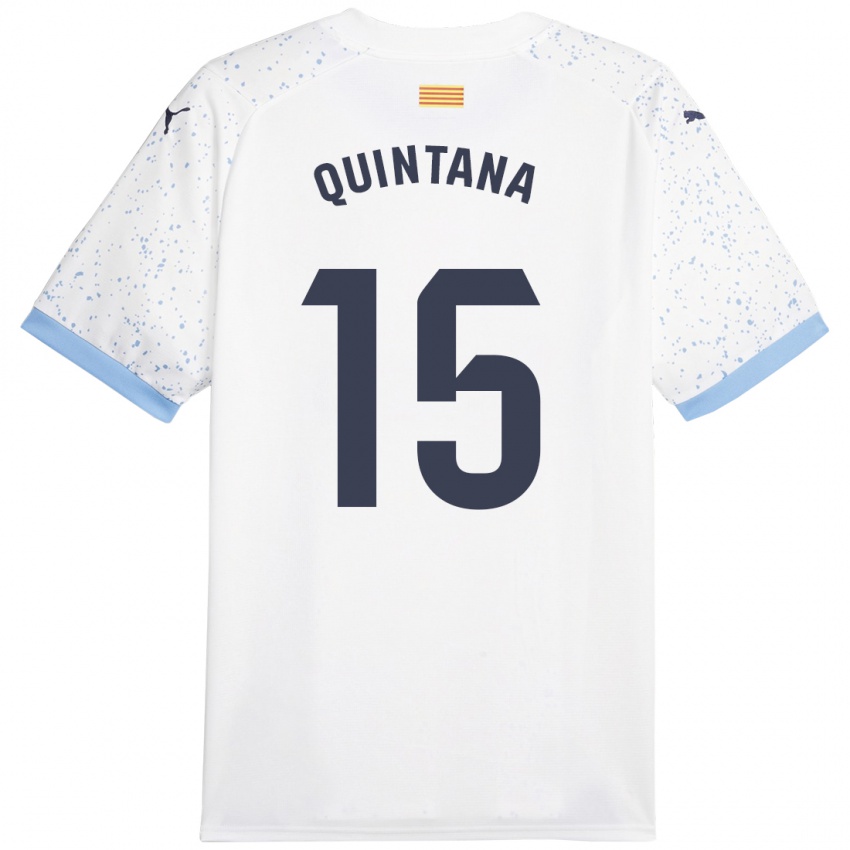 Criança Camisola Amru Quintana #15 Branco Alternativa 2023/24 Camisa Brasil