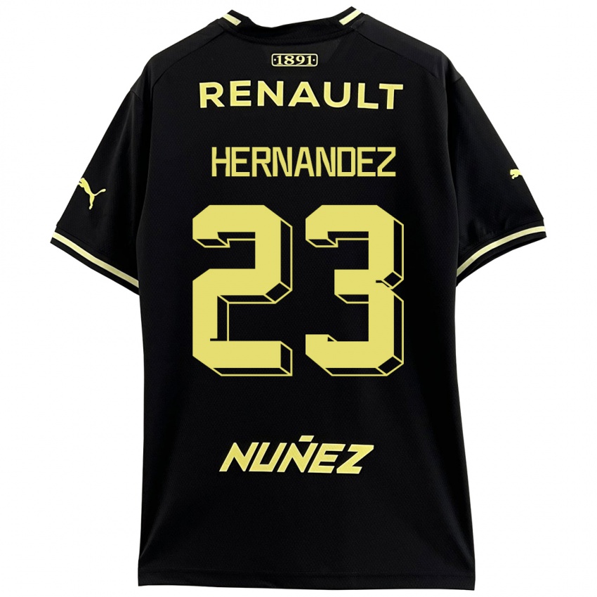 Criança Camisola Abel Hernández #23 Preto Alternativa 2023/24 Camisa Brasil