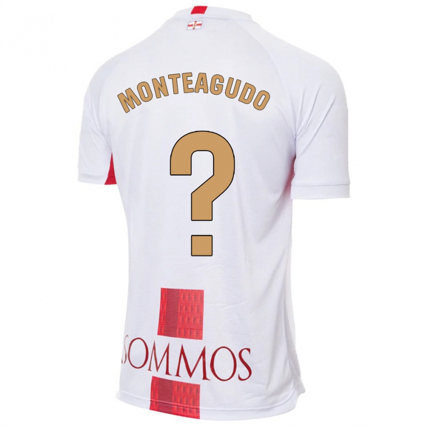 Criança Camisola Miguel Monteagudo #0 Branco Alternativa 2023/24 Camisa Brasil