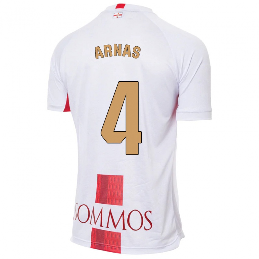 Criança Camisola Iris Arnas #4 Branco Alternativa 2023/24 Camisa Brasil