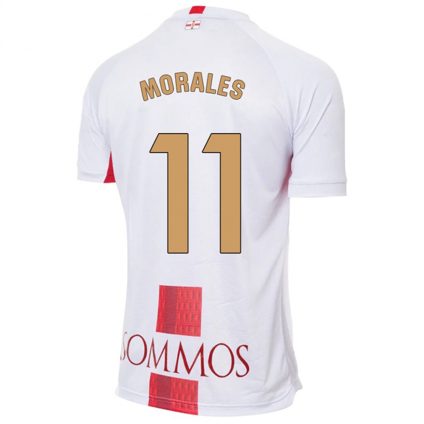 Criança Camisola Carolina Morales #11 Branco Alternativa 2023/24 Camisa Brasil