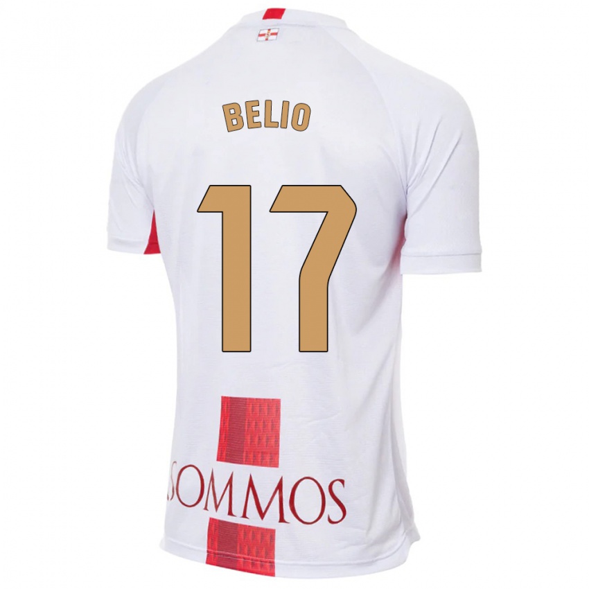 Criança Camisola Marta Belio #17 Branco Alternativa 2023/24 Camisa Brasil