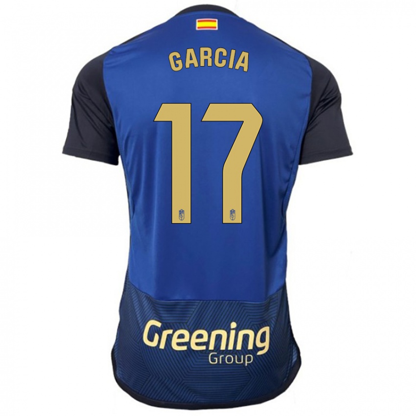 Criança Camisola Naima García #17 Marinha Alternativa 2023/24 Camisa Brasil