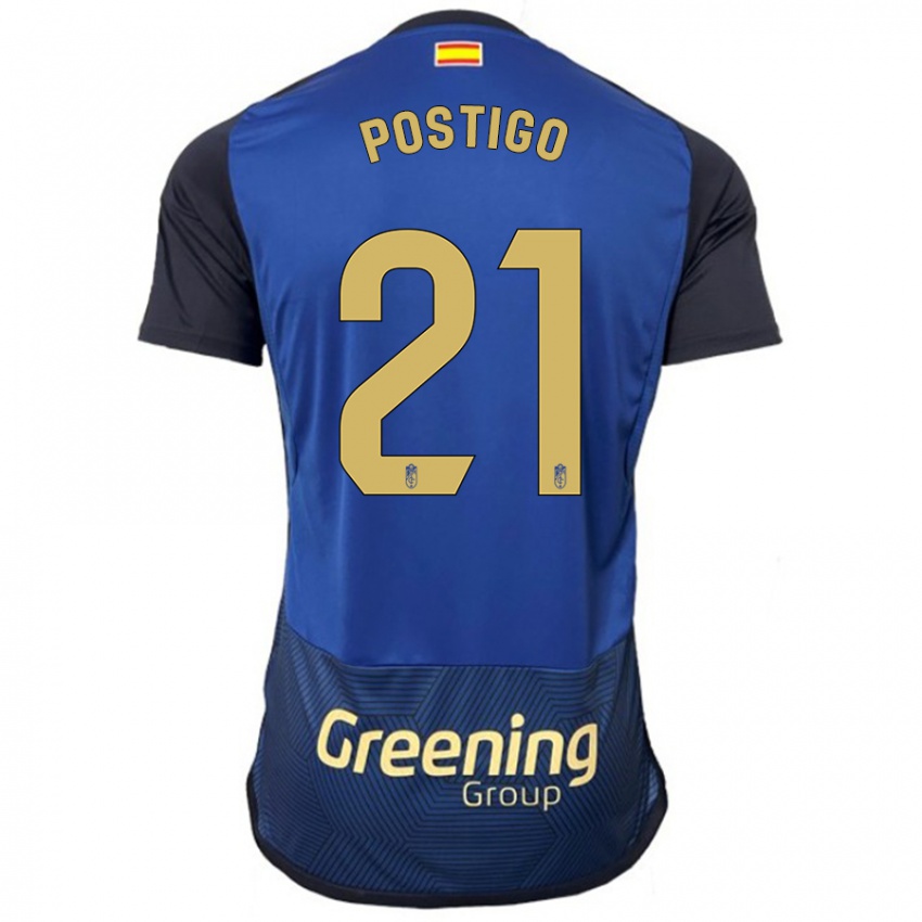 Criança Camisola Postigo #21 Marinha Alternativa 2023/24 Camisa Brasil