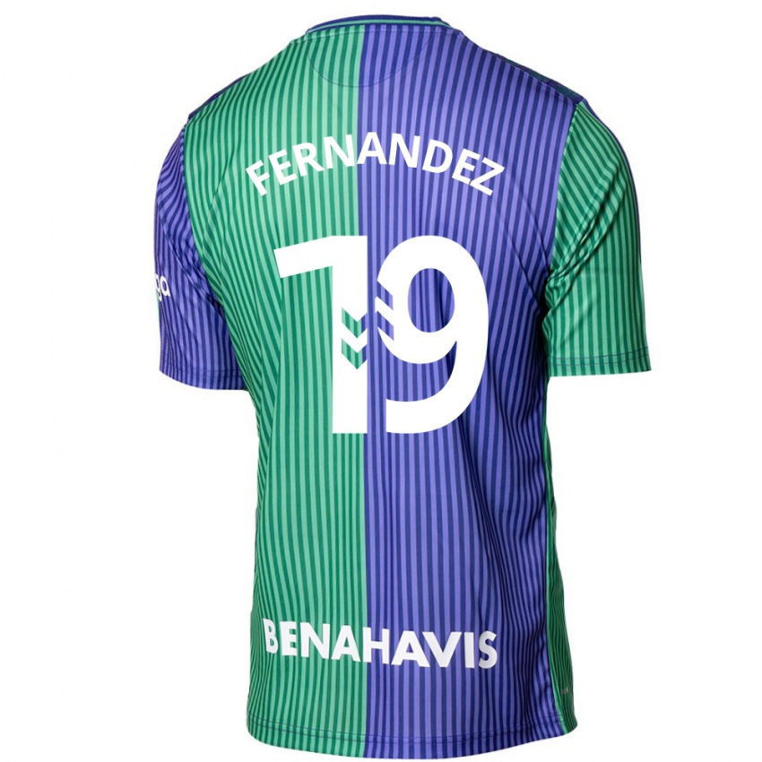 Criança Camisola Roberto Fernández #19 Azul Esverdeado Alternativa 2023/24 Camisa Brasil